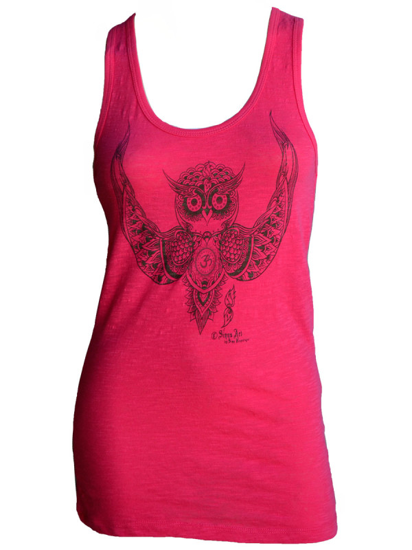 OM Owl Tank Top