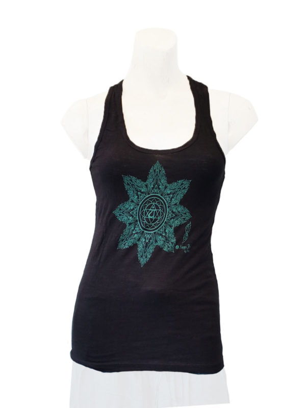 Heart Chakra Fitted Tank Top