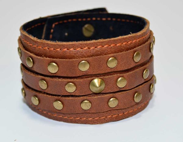 SPIKE & STUDS Brown