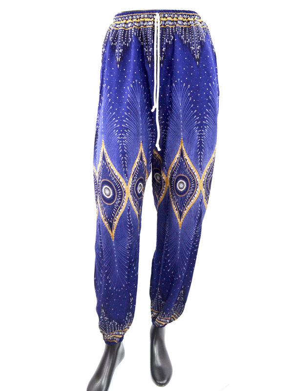 Straight Leg Pant Blue Purple