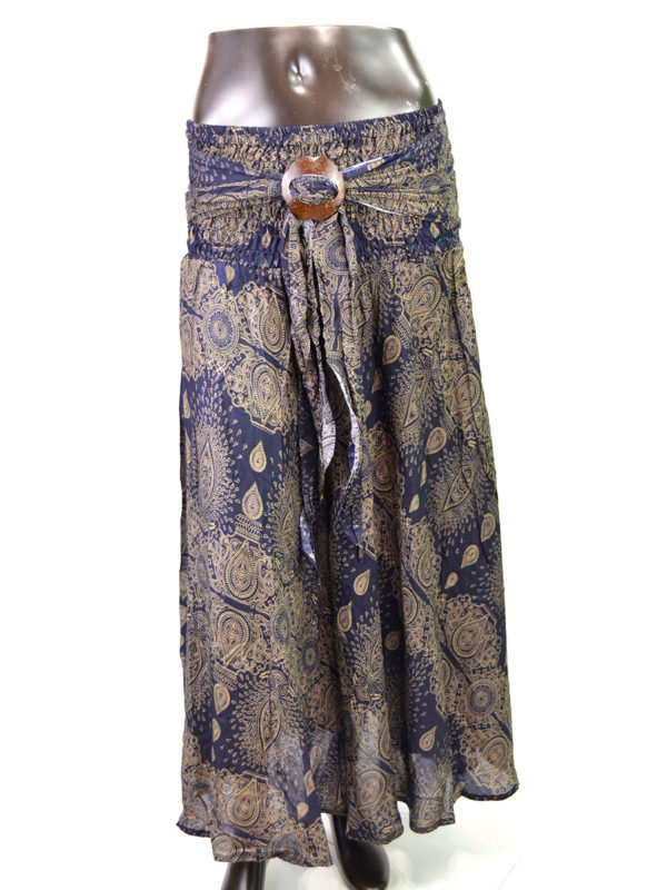 Skirt / Dress Navy Paisley