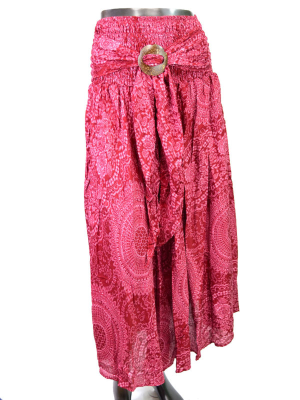 Skirt / Dress Red Paisley