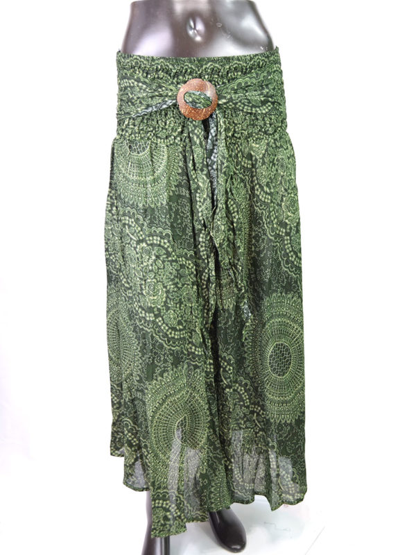 Skirt / Dress Green Paisley