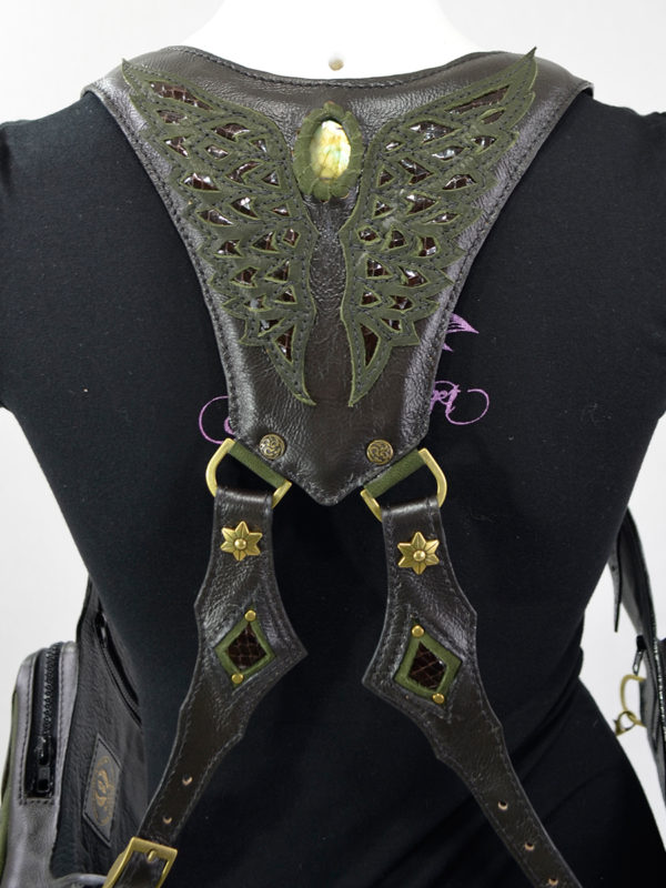 Shoulder Holster Angel with Hood