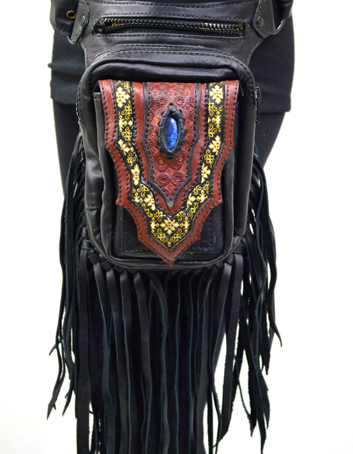  Leather Thigh Bag Women Handmade Hip Bag Leg Strap Bags Mens Hip  Drop Leg : Handmade Products
