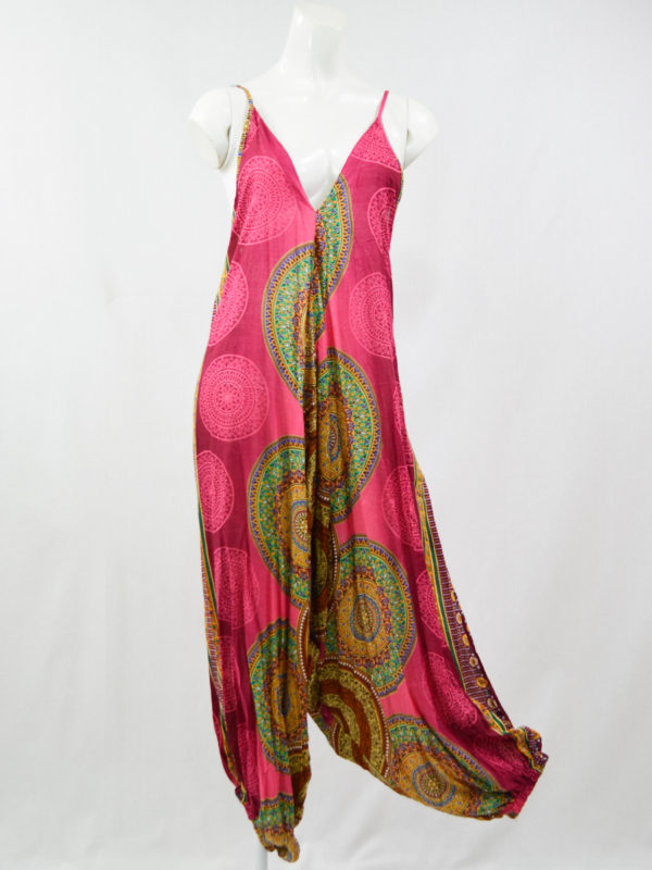 Red Hareem Jumper With Pockets
