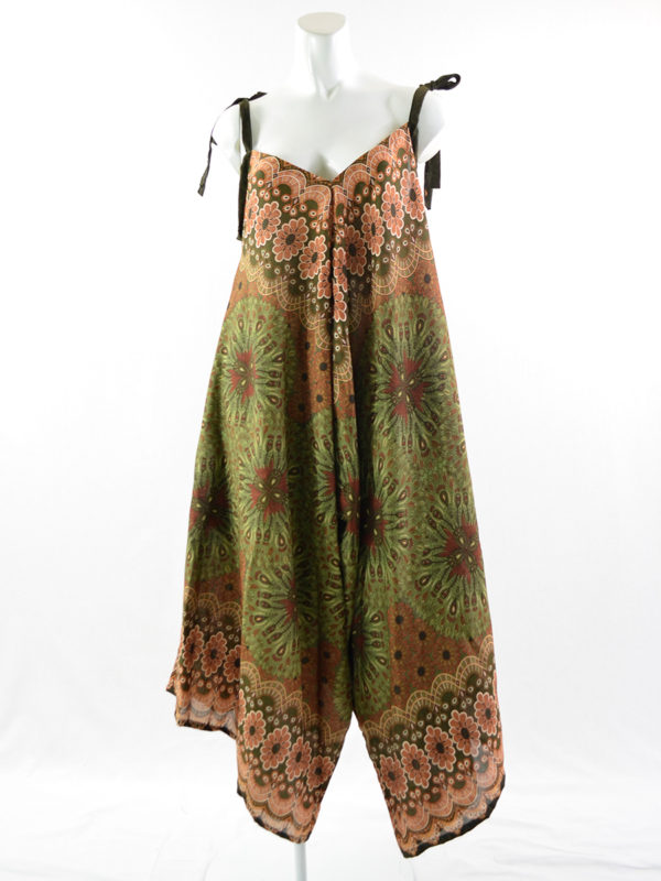 Olive & Brown Jumper With Pockets